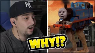 THOMAS HAS LEGS?! - YTP: THOVIS (Collab Entry) REACTION!