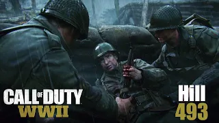 CALL OF DUTY: WW2 Hill 493 - Battle of Hurtgen Forest - Gameplay/Walkthrough - 4k