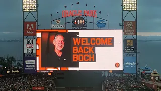 Welcome Back Boch FOREVER Giants Manager 8/11/23!