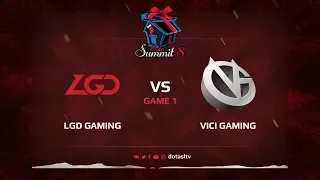 LGD Gaming против Vici Gaming, Первая карта, Квалификация на Dota Summit 8