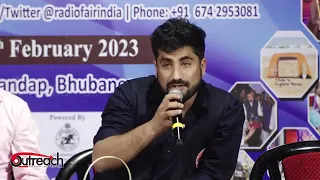 Rj Majid || Guest speaker At || 9th International Radio Fair odisha Bhubaneswar 2023