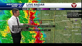 Tracking severe weather