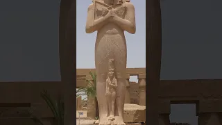 Statue of Panejem I at Karnak Temple/ ​ Exploring Ancient Egypt #shorts