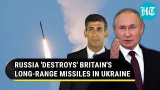 Russia destroys UK's 'Storm Shadow' missiles; Putin's action after warning to Sunak over Ukraine