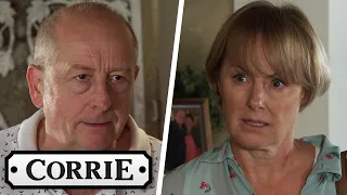 Geoff Threatens Sally As He Catches Her at His House | Coronation Street