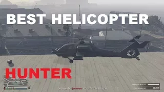 GTA 5 - SMUGGLERS RUN DLC - FH-1 HUNTER (Best Helicopter)