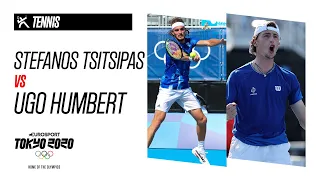 STEFANOS TSITSIPAS vs UGO HUMBERT | Tennis - Highlights | Olympic Games - Tokyo 2020