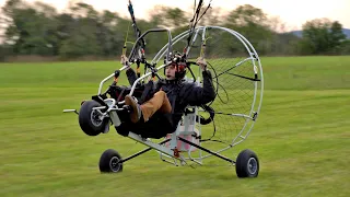 I was more nervous than I should have been...my first trike flight!!