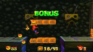 Crash Bandicoot: The Wrath of Cortex - Level 11: The Gauntlet (Crystal/Gem/Purple Gem)