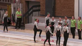 TeamGym Nivå GF DMP1 Danmarksserien Mini 2 runde 2024 Bane