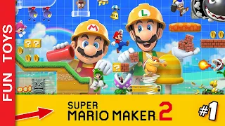 Super Mario Maker 2 #01 - Escolhemos as fases mais divertidas e diferentes que já jogamos!