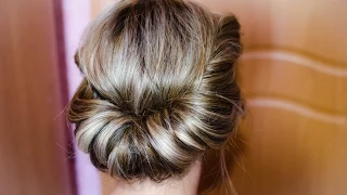 ГРЕЧЕСКАЯ ПРИЧЕСКА ЗА ТРИ МИНУТЫ- Greek hairstyle look tutorial