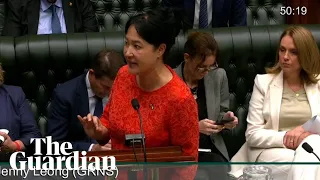 Greens MP Jenny Leong kicked out of NSW question time after clash with Speaker