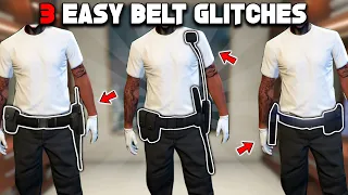 3 EASY BELT GLITCHES IN GTA 5 ONLINE!