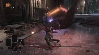 Dark Souls 3 Slave Knight Gael vs Pontiff Sulyvahn Epic Boss vs Boss Clash