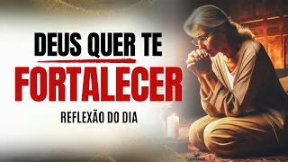 O que a Palavra de Deus traz sobre FORTALECIMENTO - Oração da Noite| Palavra de Propósito