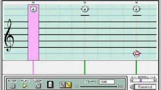 Electronica Soundfont for Mario Paint Composer (and original composition)