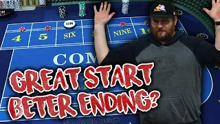 🔥 EASY 🔥 30 Roll Craps Challenge - WIN BIG or BUST #9