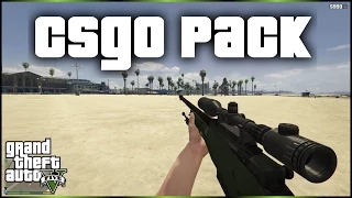 GTA 5 Mods — CS:GO Weapon Pack