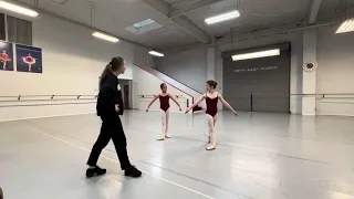 The last rehearsal before the YAGP final 2024 in New York