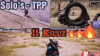 💥PUBG Solo's -TPP💥,  Using the Mutant🎯 Cmon 💯( Xbox, PlayStation )