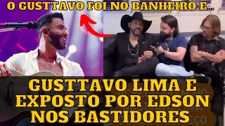 Gusttavo Lima CAUSOU nos Bastidores do DVD do Edson e Hudson, que contam história do Embaixador kkkk