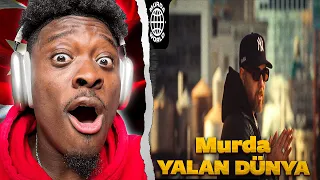 Murda - YALAN DÜNYA (prod. Spanker) 🇹🇷🔥REACTION