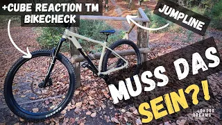 JUMPLINE MIT DEM HARDTAIL?!🧐 | +Cube Reaction TM Bikecheck | Bikeanlage Volkspark | Childhood Dreams