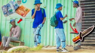 Carrying R10,000 Cash In The Hood PART 3 *prank gone wrong* in SOUTH AFRICA