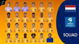 Squad Netherlands 🇳🇱 for UEFA Under-21 Championship 2023 [EURO U-21] | FAN Football Squad