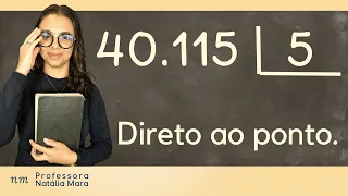 40.115 dividido por 5 | Como fazer divisão de dezenas de milhares?