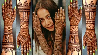 Neha Kakkar Wedding Mehndi Design's Inspired Bridal Mehendi Design|Neha Kakkar Wedding Mehndi Design