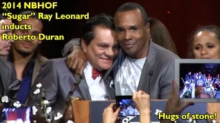 2014 NVBHOF: Sugar Ray Leonard inducts Roberto Duran