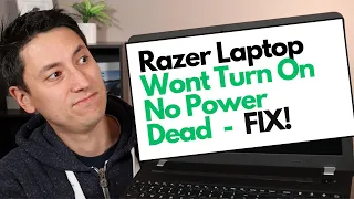 Razer Gaming Laptop Computer - Dead, No Power, Wont Turn On Fix