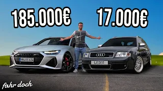 TEUERSTER vs GÜNSTIGSTER AUDI RS6 |  2024 C8 Performance vs 2003 C5 |  Fahr doch