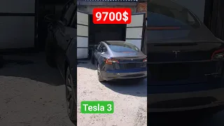 Tesla 3 за 9700$. Авто з США на аукціоні Copart. Купити авто из США 068-3555-600 #авто_из_сша #tesla