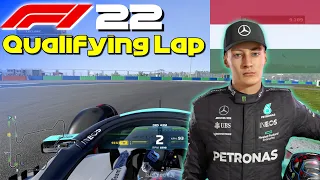 F1 22 - Let's Make Russell World Champion: Hungary Qualifying Lap