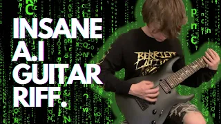 I used ChatGPT to write a guitar riff and it's INSANE!