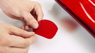 How to repair a damaged tail light at low cost Auto Lens Repair Kit by Preyank Solar