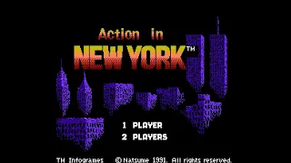 Полное прохождение События в Нью Йорке Action in New York nes