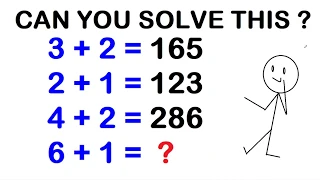 3+2=165,2+1=123,4+2=286,6+1=?  | Puzzle #27|Brain out