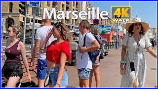 【4K】WALK Marseille - Provence - FRANCE travel vlog