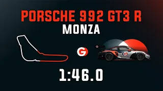 Monza 1:46.0- Porsche 992 GT3 R - GO Setups | ACC 1.9.2