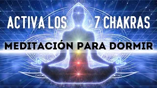 MEDITACIÓN DE LOS SIETE CHAKRAS PARA DORMIR | MEDITACIÓN GUIADA CON MANTRAS | RELAJACIÓN  💖 EASY ZEN