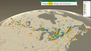 Using Power Query and Power Map for NHL Hockey Statistics