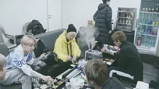 BTS didn't know camera was on!