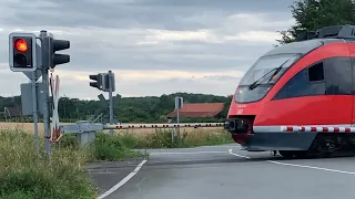 Bahnübergang Münster-Häger || German Railroad Crossing