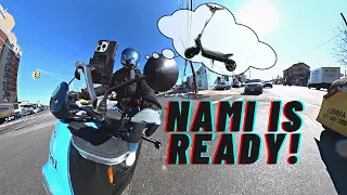 Picking up my Nami Burn E at Fluidfreeride on a Revel Moped! | 4K Ride Video