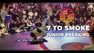 JUNIOR BREAKING 7 TO SMOKE  | RADIKAL FORZE JAM 2024 | FLOOR HUNTER