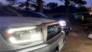 NEW ALPHA REX HEADLIGHT INSTALL ON 2ND GEN TACOMA